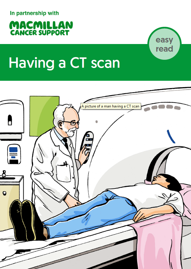 Having a CT scan