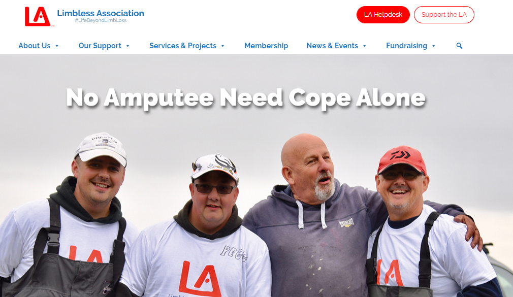 Limbless Association Homepage