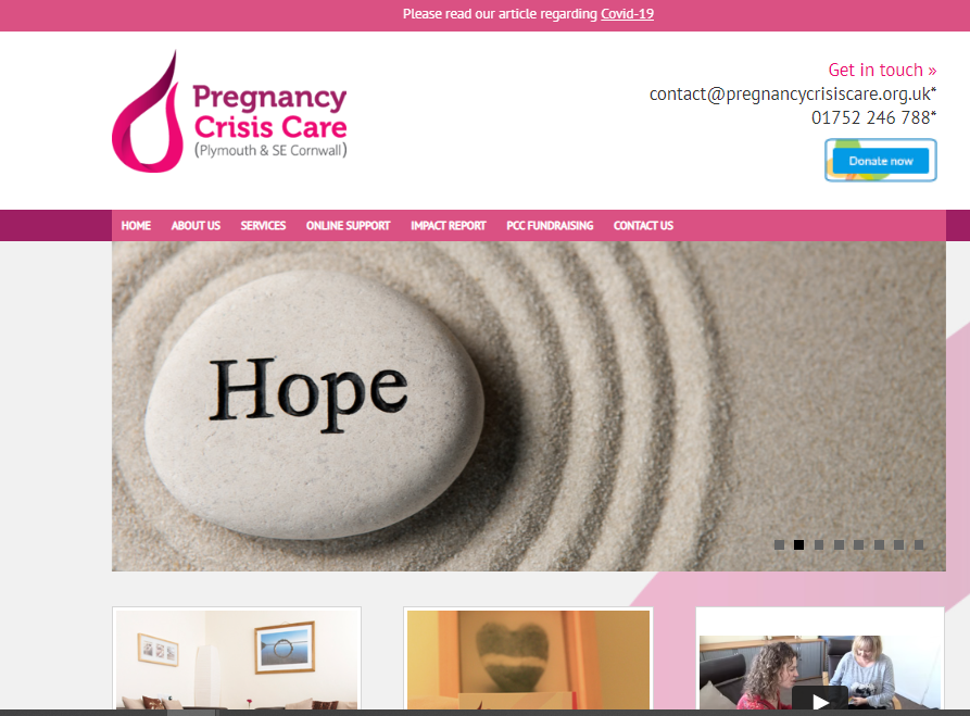 Pregnancy Crisis Care Homepage