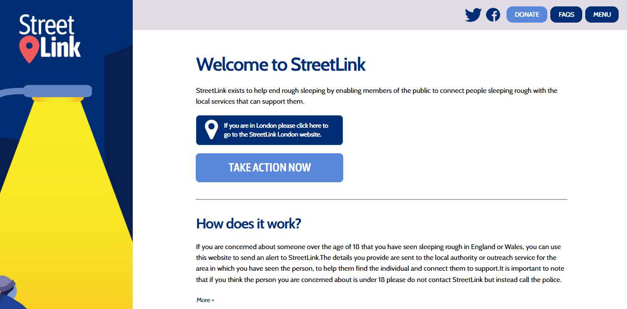 Street Link Homepage