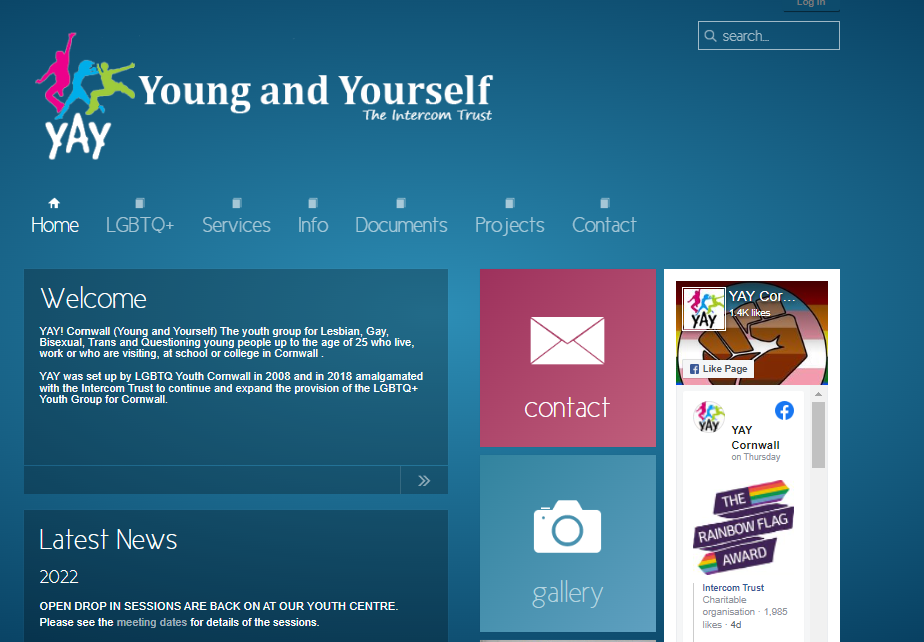 Young and Yourself Homepage